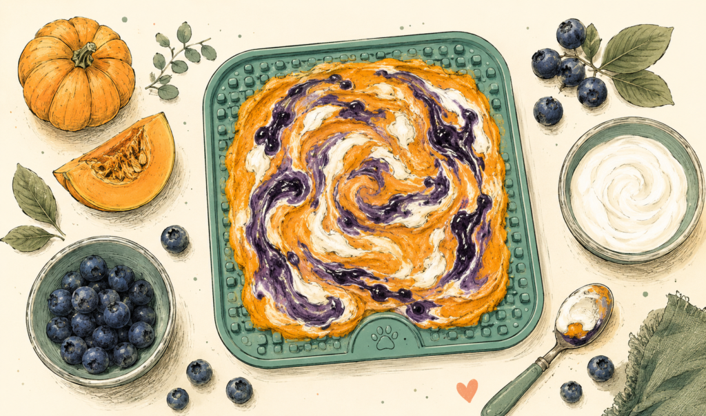 frozen lick mat recipes for puppies