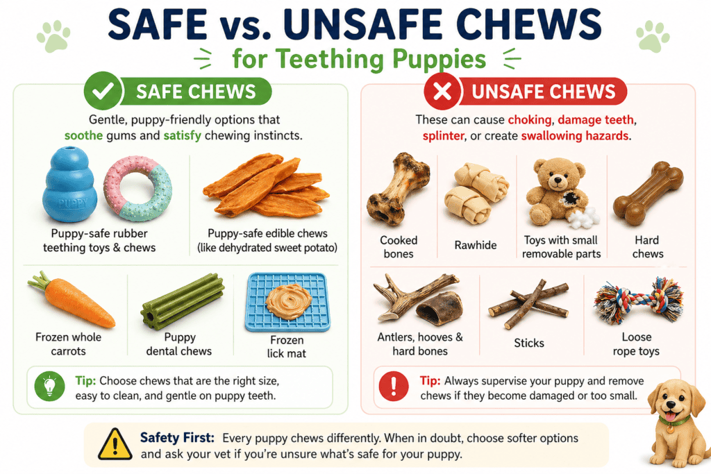 enrichment for teething puppies