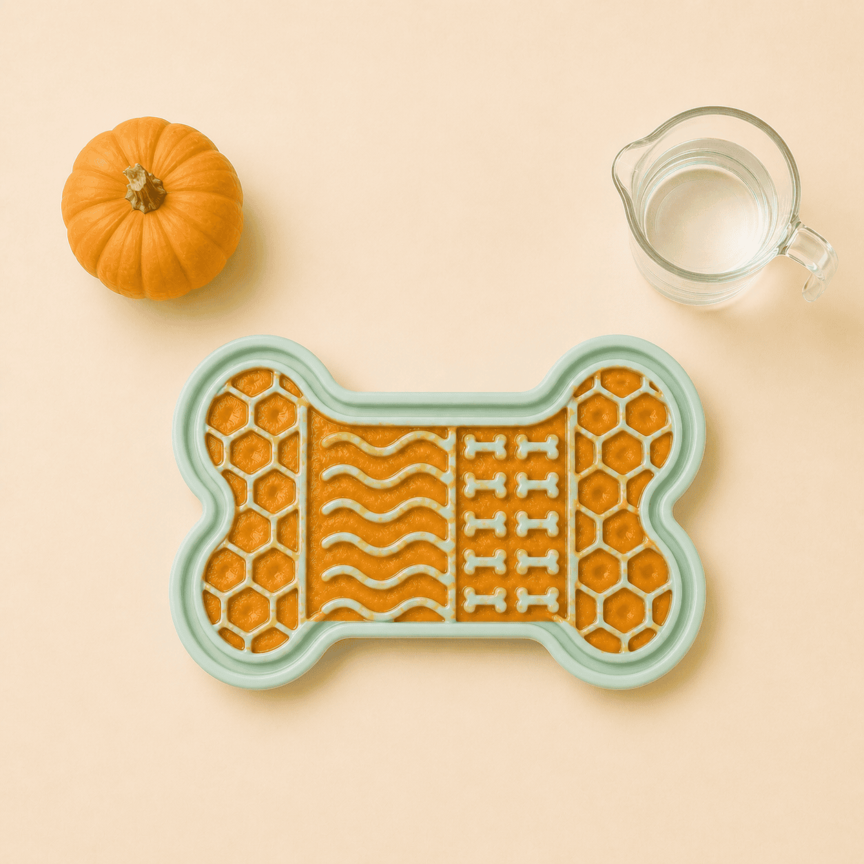 plain pumpkin frozen lick mat recipe for puppies