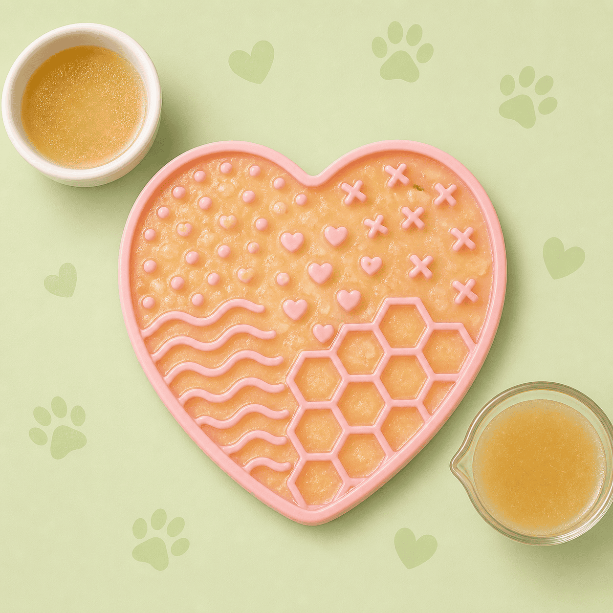 broth frozen lick mat recipe for puppies