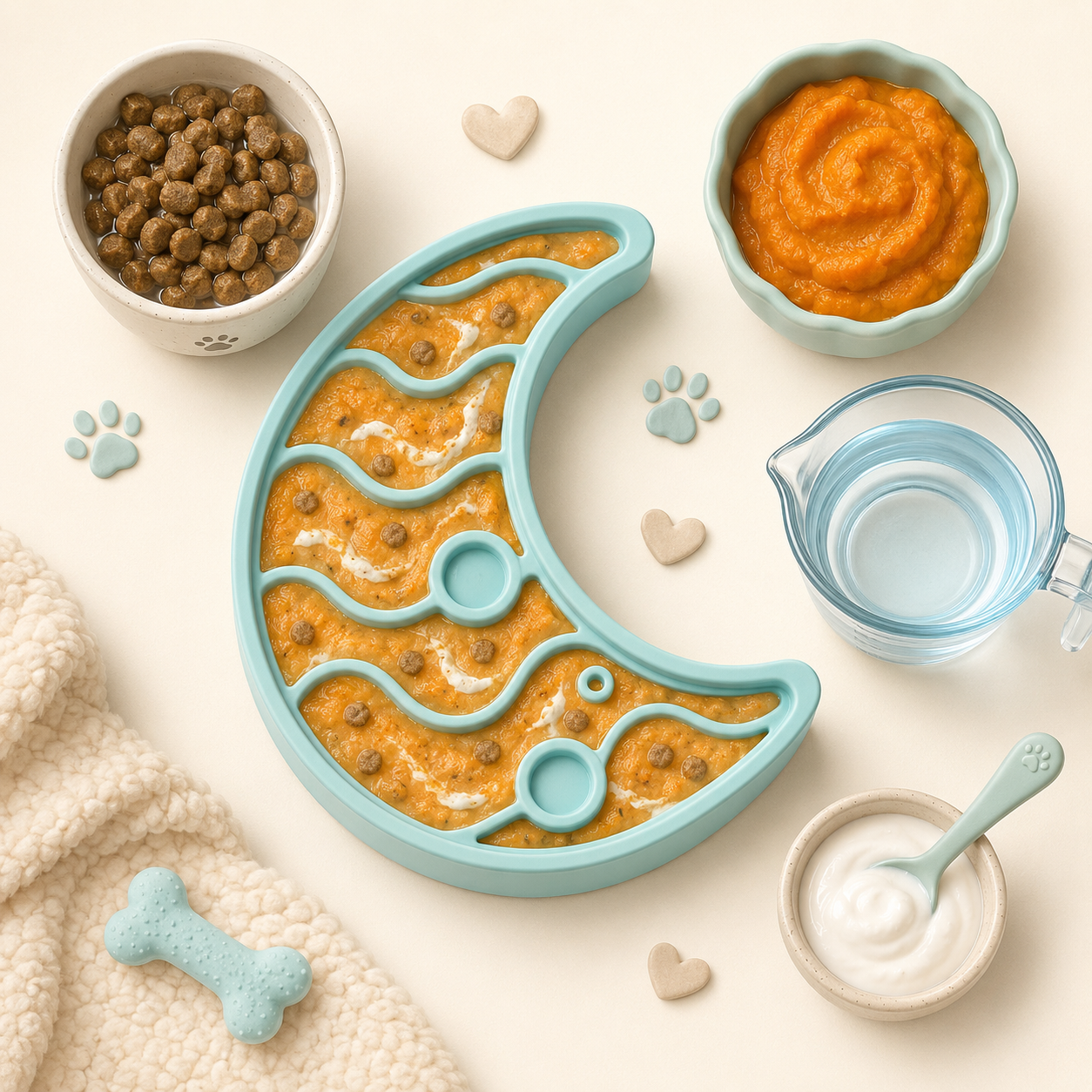 cool comfort frozen lick mat recipe for puppies